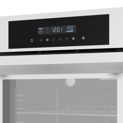 MAUNFELD AEOD6063W Шкаф духовой электрический, сенсорное управление, 6 режимов, телескопич. напрвляющие 1 ур., цвет - белый