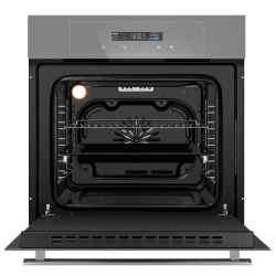 MAUNFELD AEOD6063G2 Шкаф духовой электрический, сенсорное управление, 6 режимов, телескопич. напрвляющие 1 ур., цвет - Серый