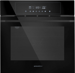 MAUNFELD AEOD60103B2 Шкаф духовой электрический, сенсорное управление, 10 режимов,  цвет - чёрный
