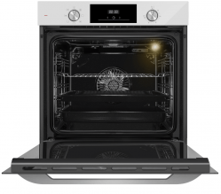 MAUNFELD FEOH7872W Шкаф духовой электрический, 7 режимов нагрева, утапливаемые переключатели, сенсорный таймер, Объм 78 л.цвет - белый