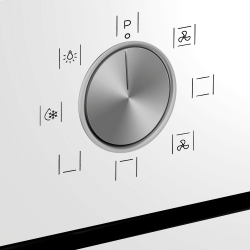 MAUNFELD FEOH7872W Шкаф духовой электрический, 7 режимов нагрева, утапливаемые переключатели, сенсорный таймер, Объм 78 л.цвет - белый