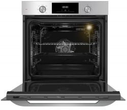 MAUNFELD FEOH7872S Шкаф духовой электрический, 7 режимов нагрева, утапливаемые переключатели, сенсорный таймер, Объм 78 л. цвет - Нерж. сталь