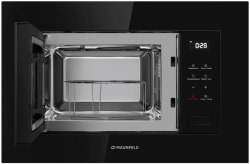 MAUNFELD MBMO820SGB10 Микроволновая печь 20 литров, сенсорное управление,теновый гриль, цвет - чёрный