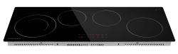 MAUNFELD CVCE904DLBK Электрическая варочная панель, ширина 90 см., глубина - 35 см.