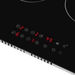 MAUNFELD CVCE904DLBK Электрическая варочная панель, ширина 90 см., глубина - 35 см.