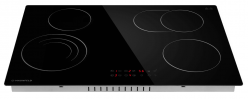 MAUNFELD CVCE774SMTBK Электрическая варочная панель, ширина - 77 см.