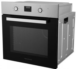 Zigmund & Shtain E 177 S Духовой шкаф. 9 режимов, класс энергопотребления А, тангенциальное охлаждение, цвет - нерж. сталь