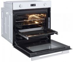 Zigmund & Shtain E 171 W Духовой шкаф., телескопические напр., 9 режимов, класс энергопотребления А, тангенциальное охлаждение, цвет - Белый