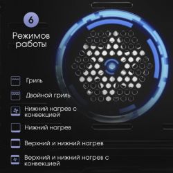 Zigmund & Shtain E 165 S Электрический духовой шкаф, 6 режимов, ширина - 45 см.