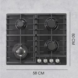 Zigmund & Shtain G 20.6 B Газовая варочная поверхность. ширина - 60 см. Цвет - чрный