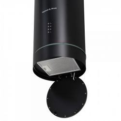 Zigmund & Shtain K 013.4 B Smart Connect Вытяжка, ширина - 38 см. Цвет - белый, кнопочное управление, Производительность, куб.м/час 1200