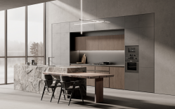 Kuppersbusch BP 6350.0 GPH 6 Black Steel Духовой шкаф, Пиролитическая очистка, ökotherm®- катализатор духового шкафа 10 режимов, 10 автоматич. программ,объём 70 л. 4 стекла