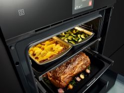 Kuppersbusch BP 6850.0 S1 Stainless steel Духовой шкаф с Пиролитическоё очисткой, , - 5,0-дюйм.TFT сенс. дисплей с графич. и текст. диспл. - 11 функций выпечки - 14 функций, - 56 избранных программ для сохранения, 80 автоматич. программ