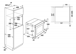 Kuppersbusch BD 6340.0 S1 Stainless steel Комбинированный духовой шкаф с паром,  8 функций духового шкафа, 4 функции приготовления на пару, Внешний парогенератор ökotherm®-катализатор, Четыре стекла дверцы