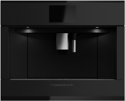 Kuppersbusch CKV 6800.0 KSM Встраиваемая Кофемашина, цвет - чёрное матовое стекло