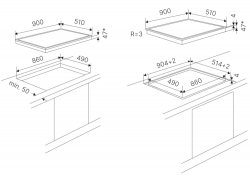 Kuppersbusch KE 9350.0 SR Электрическая варочная панель, ширина 90 см.