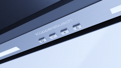 Kuppersbusch DEL 6550.0 W Полностью встраиваемая вытяжка, 760 м3/ч, ширина 53 см, цвет -белый