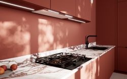 Kuppersbusch DEL 8550.0 W Полностью встраиваемая вытяжка, 760 м3/ч, ширина 71 см, цвет - белый