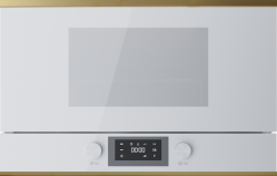 Kuppersbusch MR (ML) 6330.0 W1 Stainless steel Микроволновая печь встраиваемая, Объем: 22 л , цвет - белое стекло