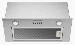Kuppersberg INPUSH 60 X Встраиваемый вытяжной блок, ширина 52 см. Производительность 780 м3/час, цвет - нерж. сталь