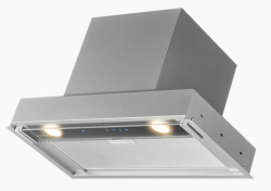 Kuppersberg NANCY 60 Gray Встраиваемый вытяжной блок, сенсорное упр., пульт Д/У, Стеклянный откидной козырёк, кширина 60 см. Производительность 1600 м3/час