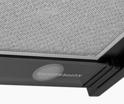 Kuppersberg NANCY 60 Gray Встраиваемый вытяжной блок, сенсорное упр., пульт Д/У, Стеклянный откидной козырёк, кширина 60 см. Производительность 1600 м3/час