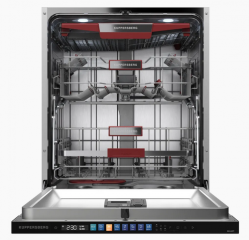 KUPPERSBERG GIM 6097 Посудомоечная машина, A+++, Сенсорное упр. с цветными иконками программ, Автоматическое открывание двери, двигатель INVERTER, 8 программ, 14 комплектов, уровень шума 44 дБ, Aqua stop, Ширина 60 см