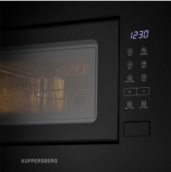 Kuppersberg HMW 620 B Микроволновая печь, сенсорное управление, объём 20 л.,  Мощность микроволн, Вт 700, Высота ниши - 38 см