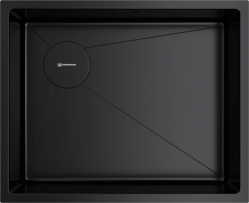 Кухонная мойка OMOIKIRI Taki 54-U/IF-L Side SF GB Сливное отверстие смещено в угол чаши. Монтаж под столешницу / накладной / заподлицо