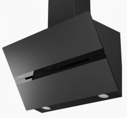 Kuppersberg F 963 B Кухонная вытяжка, ширина 90 см,  отвод/рециркуляция, 1180 м3/час, сенсорное управление, Цвет - Чёрный