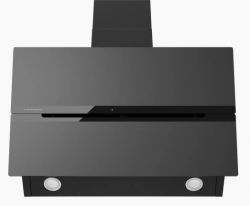 Kuppersberg F 963 B Кухонная вытяжка, ширина 90 см,  отвод/рециркуляция, 1180 м3/час, сенсорное управление, Цвет - Чёрный