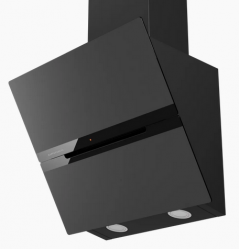 Kuppersberg F 663 B Кухонная вытяжка, ширина 60 см,  отвод/рециркуляция, 1180 м3/час, сенсорное управление, Цвет - Чёрный