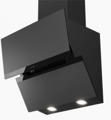 Kuppersberg F 663 B Кухонная вытяжка, ширина 60 см,  отвод/рециркуляция, 1180 м3/час, сенсорное управление, Цвет - Чёрный
