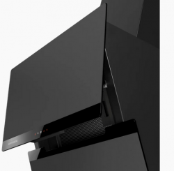 Kuppersberg F 663 B Кухонная вытяжка, ширина 60 см,  отвод/рециркуляция, 1180 м3/час, сенсорное управление, Цвет - Чёрный