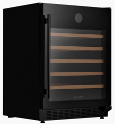 KUPPERSBERG RBW 85 Встраиваемый винный шкаф, 135 л., 54 бутылки Температуры: 5-20°C, Кол-во полок: 5, одна температурных зона, Ширина, см 59,5 Высота, см 80,5 Глубина, см 57