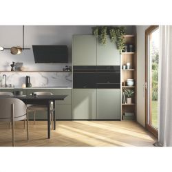 Smeg SO6606WAPNR Серия Dolce Stil Novo  Многофункциональный духовой шкаф с технологией Multitech, СВЧ + Пароварка, 60 см, 25 функций, чёрное стекло Eclipse