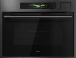 ASKO OCSM64BSH NYACraft Frame Series 6 Цвет: Black Steel Компактная духовка с функцией пароварки и СВЧ Объем духовки: 50 л Celsius°Cooking™ : точность до 1°С