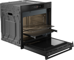 ASKO OCSM66GSH  Series 6 NYACraft Frame  Духовой шкаф с функцией пароварки и СВЧ  Объем духовки: 68 л Celsius°Cooking™ : точность до 1°С Выдвижные телескопические направляющие на 1-м уровне, Цвет: Графит