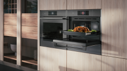 Asko OCSM8478GG Компактный духовой шкаф 5 в 1, 143 автоматических программ и 20 режима нагрева. Режимы приготовления с микроволнами. Режимы приготовления с паром. Сенсорный TFT-дисплей. цвет Жемчужно - серый