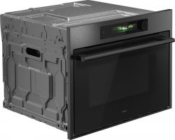 Asko OM64BSH NYACraft Frame Series 6 Встраиваемая микроволновая печь, Высота 45 см., Цвет: Black Steel