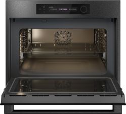 Asko OM64BSH NYACraft Frame Series 6 Встраиваемая микроволновая печь, Высота 45 см., Цвет: Black Steel