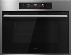 Asko OM64SSH NYACraft Frame Series 6 Встраиваемая микроволновая печь, Высота 45 см., Цвет: Нерж. саль