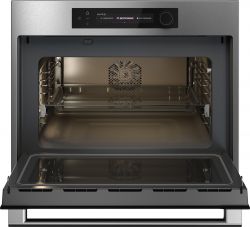 Asko OM64SSH NYACraft Frame Series 6 Встраиваемая микроволновая печь, Высота 45 см., Цвет: Нерж. саль