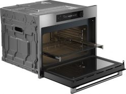 Asko OM64SSH NYACraft Frame Series 6 Встраиваемая микроволновая печь, Высота 45 см., Цвет: Нерж. саль