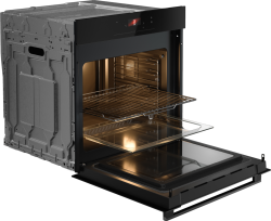 ASKO OCM26BGH  ESSENCE Series 2  Духовой шкаф с функцией СВЧ, Объем духовки: 68 л., Celsius°Cooking™ : точность до 1°С, цвет - Черное стекло