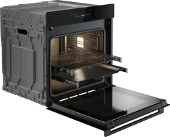 ASKO OTP56BGH  NYACraft Glass Series 5 Духовой шкаф с пиролитической очисткой, Объем духовки: 71 л Celsius°Cooking™ : точность до 1°С, цвет - чёрное стекло