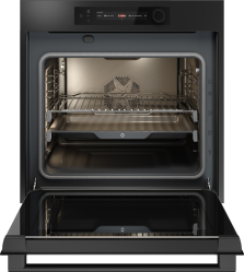 ASKO OTP66GSH  NYACraft Frame Series 6 Духовой шкаф с пиролитической очисткой, Объем духовки: 71 л Celsius°Cooking™ : точность до 1°С, цвет - чёрное стекло