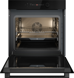 ASKO OT56BGH NYACraft Glass Series 5, Духовой шкаф, 12 режимов, 92 автопронраммы,, 6” TFT сенсорный дисплей,Объем духовки: 71 л., Celsius°Cooking™ : точность до 1°С, Wi‑Fi, цвет - чёрное стекло