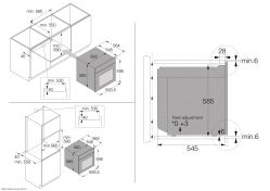 ASKO OT56BGH NYACraft Glass Series 5, Духовой шкаф, 12 режимов, 92 автопронраммы,, 6” TFT сенсорный дисплей,Объем духовки: 71 л., Celsius°Cooking™ : точность до 1°С, Wi‑Fi, цвет - чёрное стекло