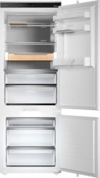 Asko RBC597SND1 Встраиваемый холодильник, Сенсорное упр. с прграммами, Задняя стенка металл, Деревянные элеметы, Технология Total NoFrost , Зона свежести, Слайдерное крепление мебельных фасадов, высота 194 см.,. Ширина - 70 см.